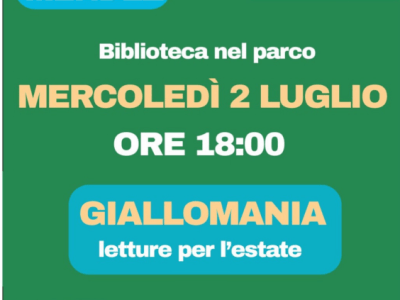 Consigli di lettura al&nbsp;parco